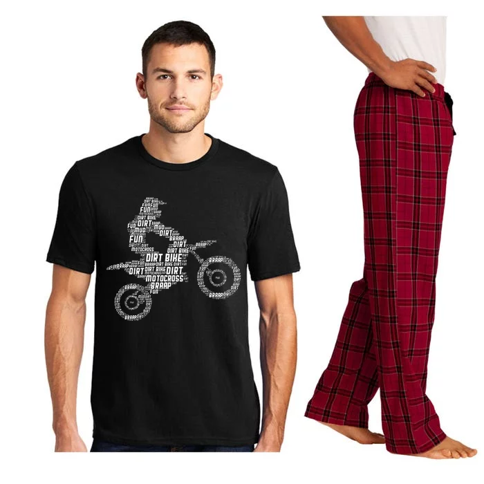 Dirt Bike Rider Motocross Enduro Dirt Biking Pajama Set