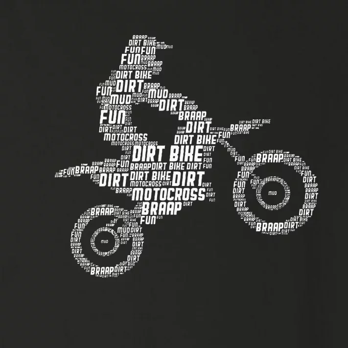 Dirt Bike Rider Motocross Enduro Dirt Biking Toddler Long Sleeve Shirt