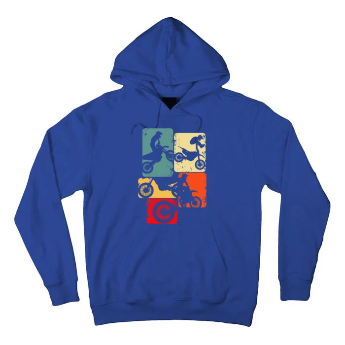 Dirt Bike Rider Motocross Enduro Dirt Biking Tall Hoodie