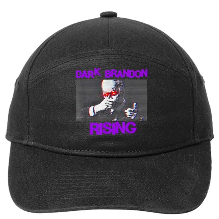 Dark Brandon Rising Saving America Political 7-Panel Snapback Hat