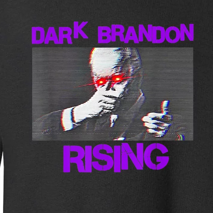 Dark Brandon Rising Saving America Political Toddler Sweatshirt