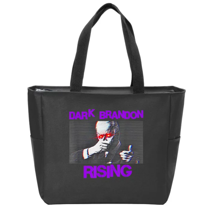 Dark Brandon Rising Saving America Political Zip Tote Bag