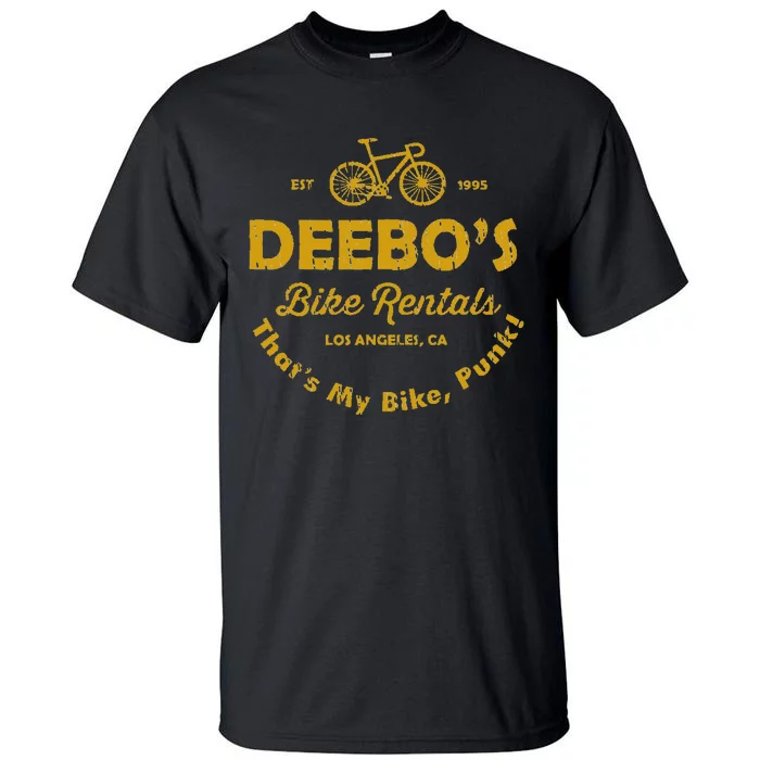 DeeboS Bike Rentals Vintage Retro Tall T-Shirt