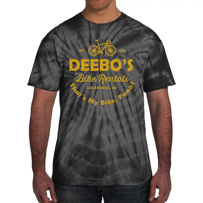 DeeboS Bike Rentals Vintage Retro Tie-Dye T-Shirt