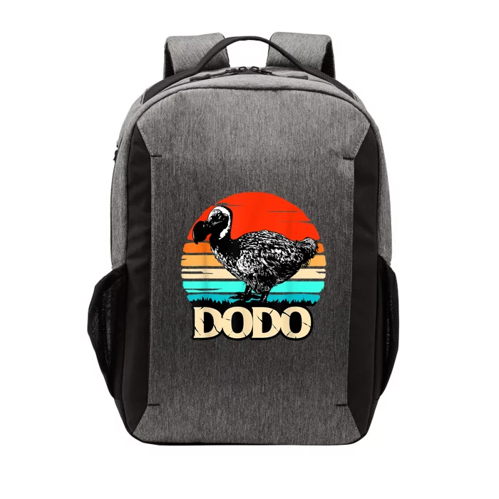 Dodo Bird Retro Sunset 70s & 80s Women And Men Vector Backpack