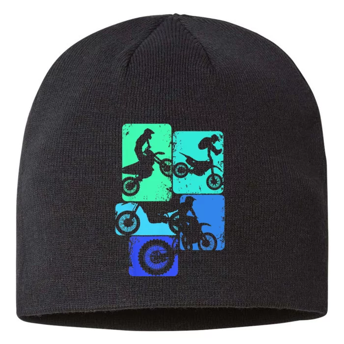 Dirt Bike Rider Motocross Enduro Dirt Biking 8 1/2in Sustainable Knit Beanie