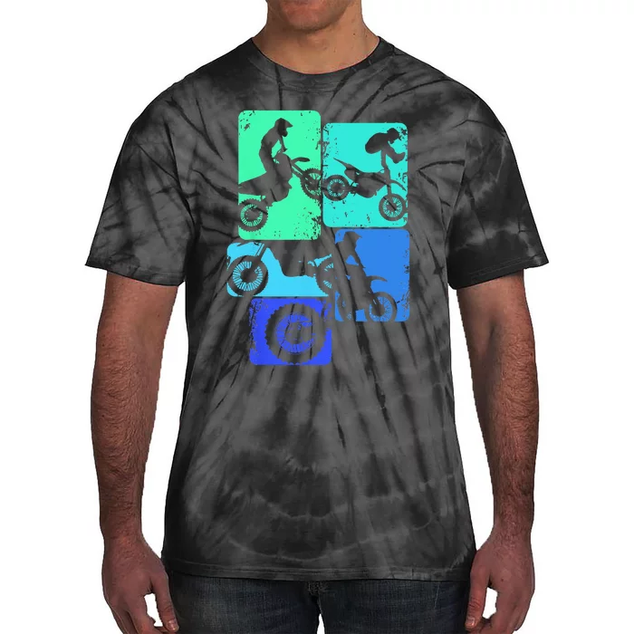 Dirt Bike Rider Motocross Enduro Dirt Biking Tie-Dye T-Shirt