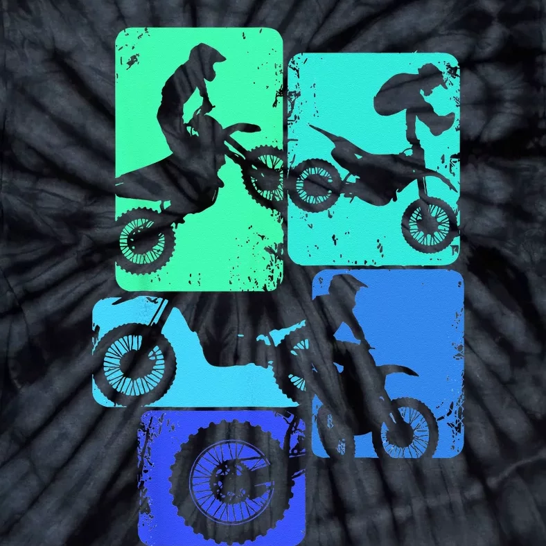 Dirt Bike Rider Motocross Enduro Dirt Biking Tie-Dye T-Shirt