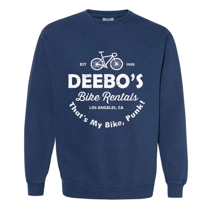 Deebo's Bike Rental That's My Bike Punk Garment-Dyed Sweatshirt