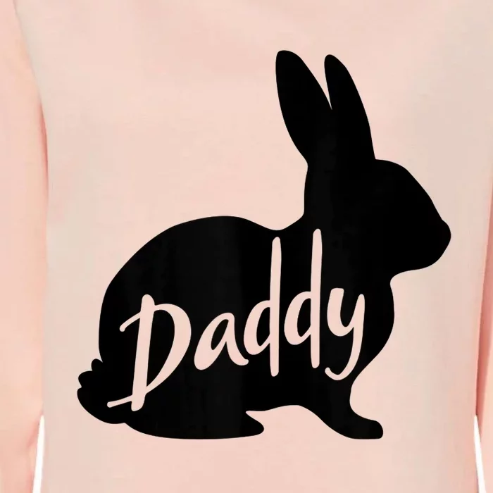 Daddy Bunny Rabbit Father Dad Easter Womens California Wash Sweatshirt