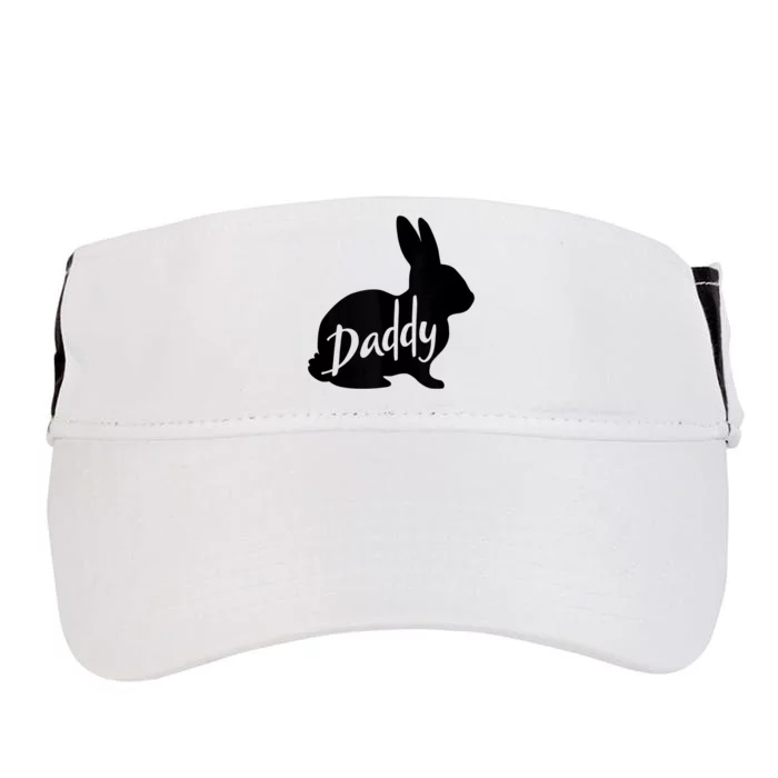 Daddy Bunny Rabbit Father Dad Easter Adult Drive Performance Visor