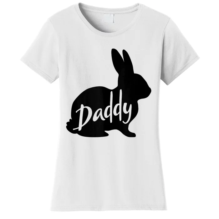 Daddy Bunny Rabbit Father Dad Easter Women's T-Shirt