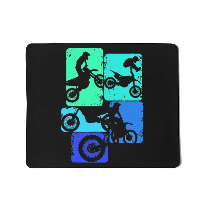 Dirt Bike Rider Motocross Enduro Dirt Biking Mousepad