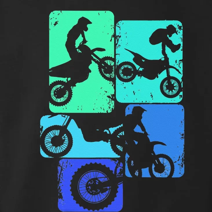 Dirt Bike Rider Motocross Enduro Dirt Biking Toddler Hoodie