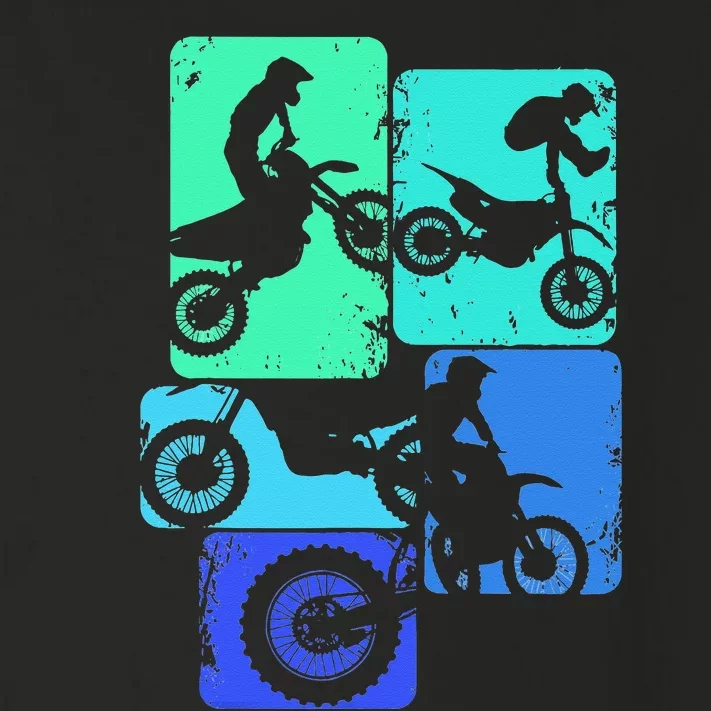 Dirt Bike Rider Motocross Enduro Dirt Biking Toddler Long Sleeve Shirt