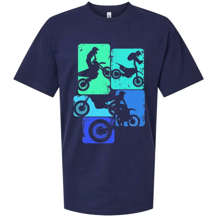 Dirt Bike Rider Motocross Enduro Dirt Biking Sueded Cloud Jersey T-Shirt