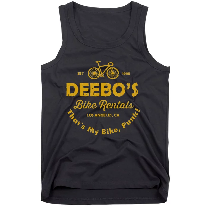 DeeboS Bike Rentals Vintage Retro Tank Top