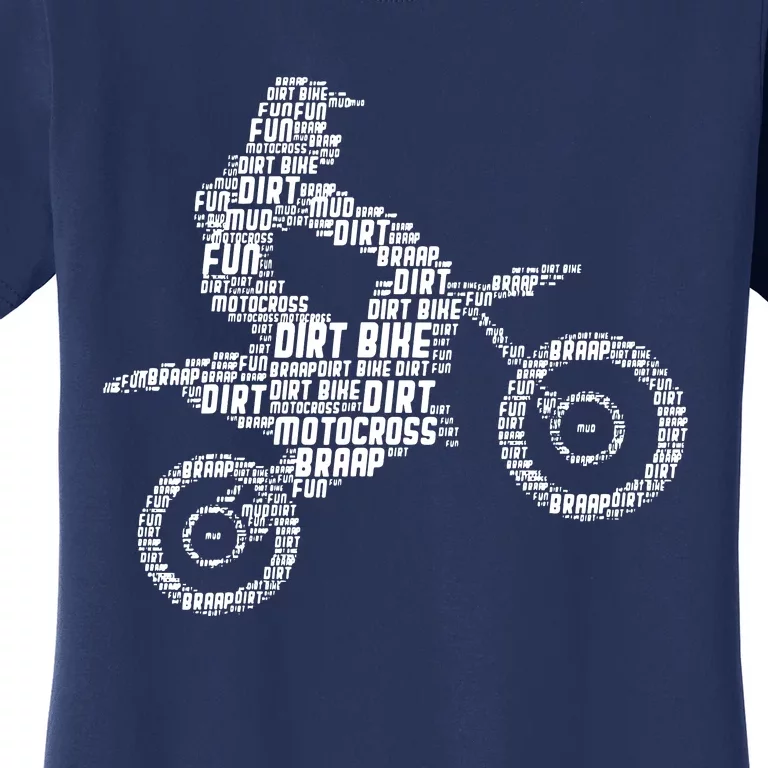 Dirt Bike Rider Motocross Dirt Biking Women's T-Shirt