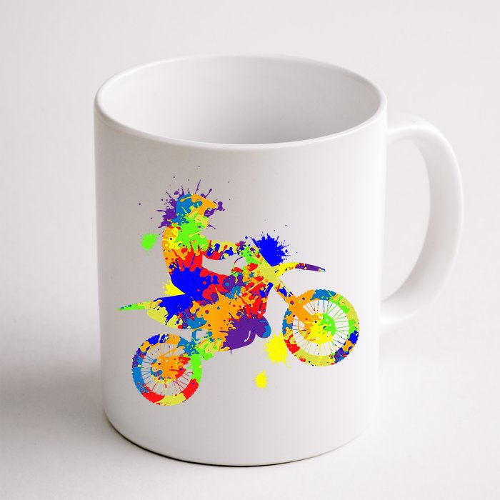 Dirt Bike Rider Motocross Enduro Dirt Biking Front & Back Coffee Mug