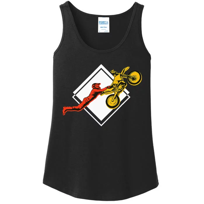 Dirt Bike Riding MX Motocross Supercross Ladies Essential Tank