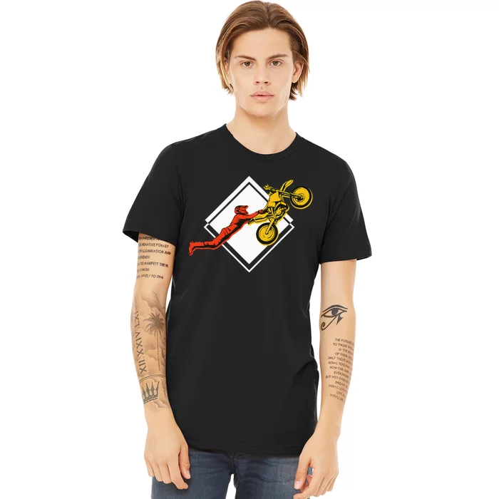 Dirt Bike Riding MX Motocross Supercross Premium T-Shirt