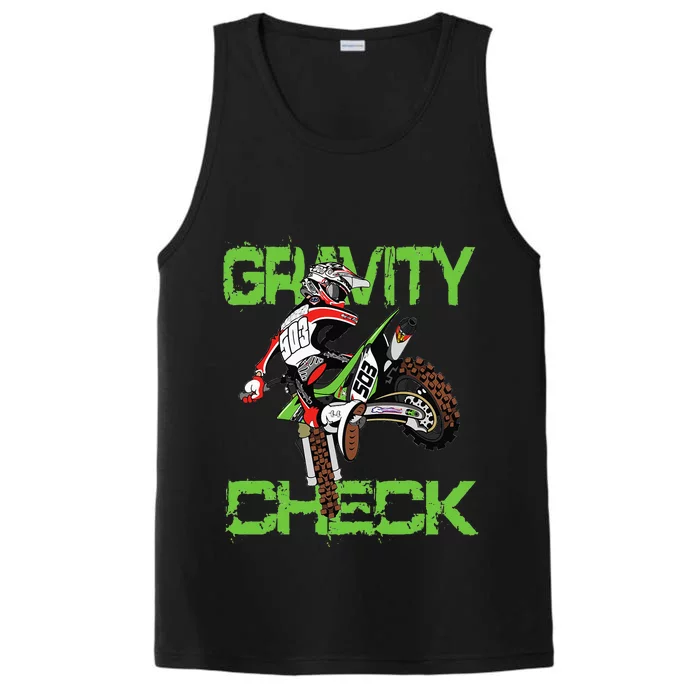 Dirt Bike Rider Motocross Performance Tank