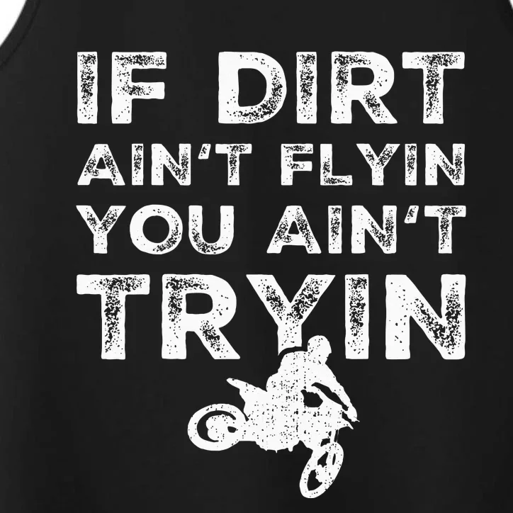 Dirt Bike Riding Mx Motocross Rider Supercross Performance Tank