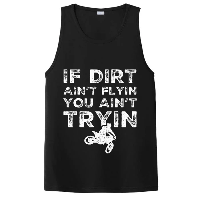 Dirt Bike Riding Mx Motocross Rider Supercross Performance Tank