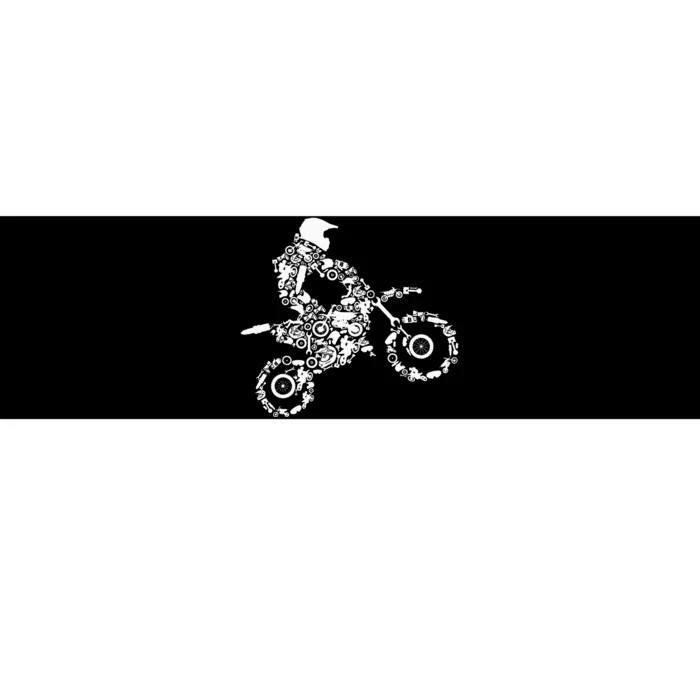 Dirt Bike Rider Motocross Enduro Dirt Biking Gift Bumper Sticker