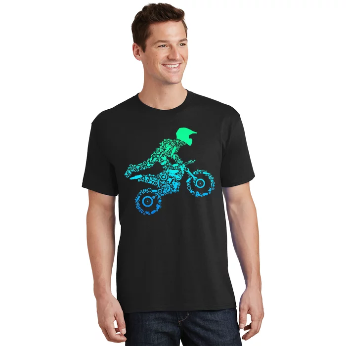 Dirt Bike Rider Motocross Enduro Dirt Biking Gifts T-Shirt