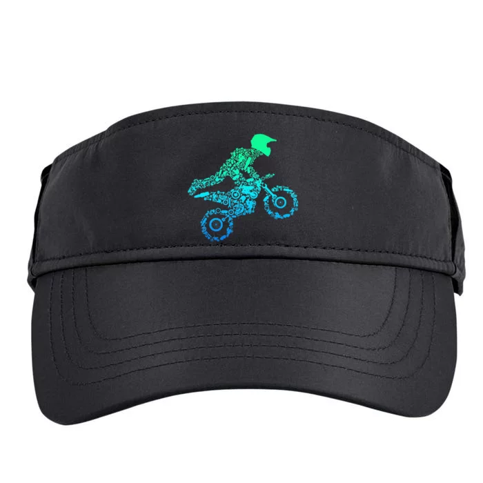 Dirt Bike Rider Motocross Enduro Dirt Biking Gifts Adult Drive Performance Visor