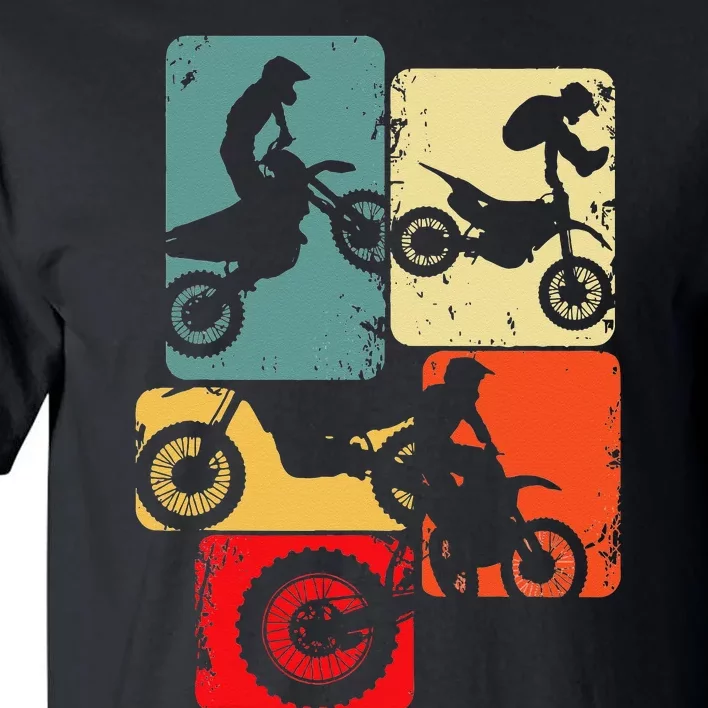 Dirt Bike Rider Motocross Enduro Dirt Biking Tall T-Shirt