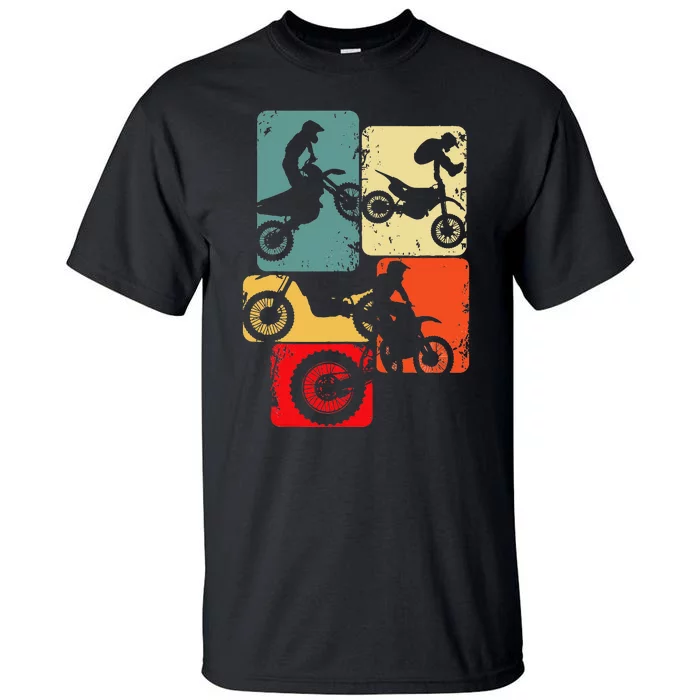 Dirt Bike Rider Motocross Enduro Dirt Biking Tall T-Shirt