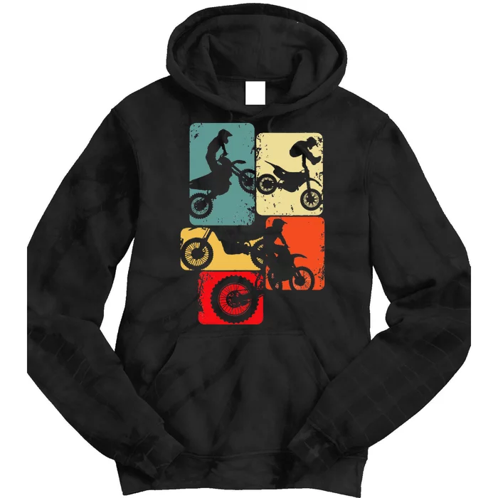 Dirt Bike Rider Motocross Enduro Dirt Biking Tie Dye Hoodie