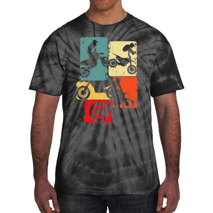 Dirt Bike Rider Motocross Enduro Dirt Biking Tie-Dye T-Shirt