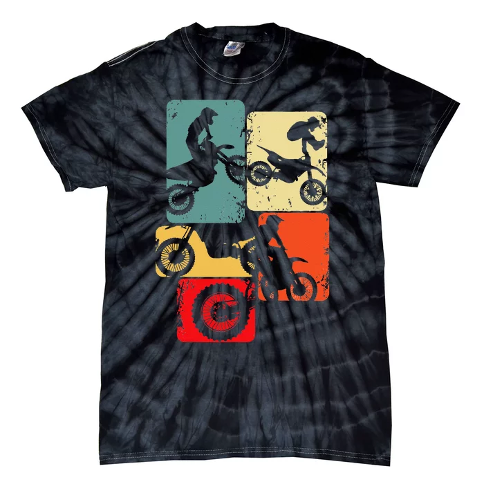 Dirt Bike Rider Motocross Enduro Dirt Biking Tie-Dye T-Shirt