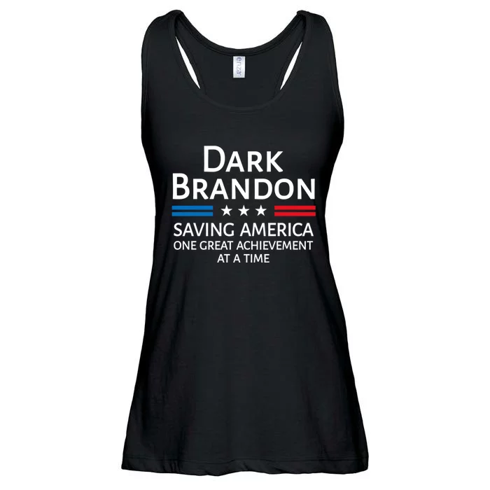 Dark Brandon Saving America Funny Joe Biden Ladies Essential Flowy Tank