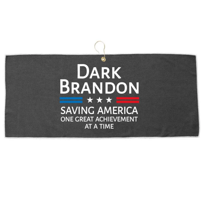 Dark Brandon Saving America Funny Joe Biden Large Microfiber Waffle Golf Towel