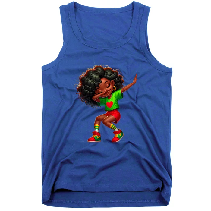 Dabbing Brown Skin Princes Junenth 1865 Great Gift Tank Top