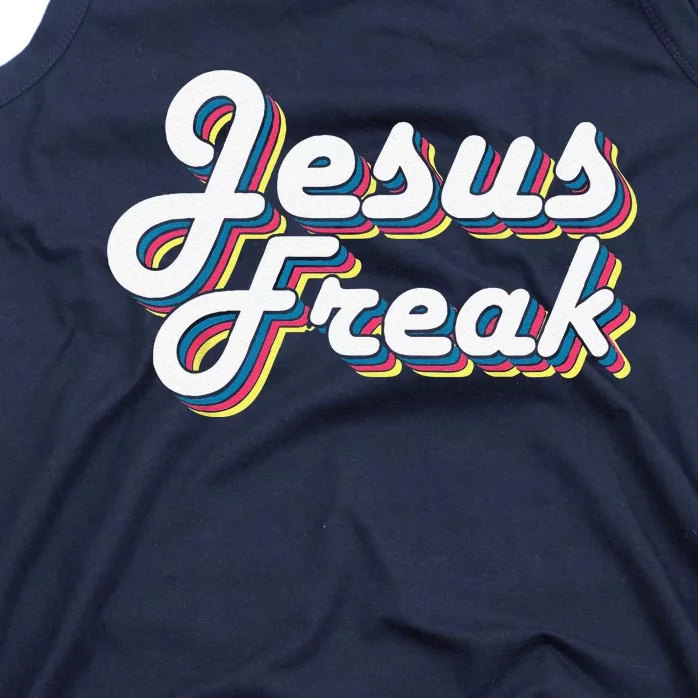 Devotional Bible Scripture Jesus Freak Christian Tank Top