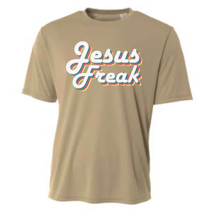 Devotional Bible Scripture Jesus Freak Christian Cooling Performance Crew T-Shirt