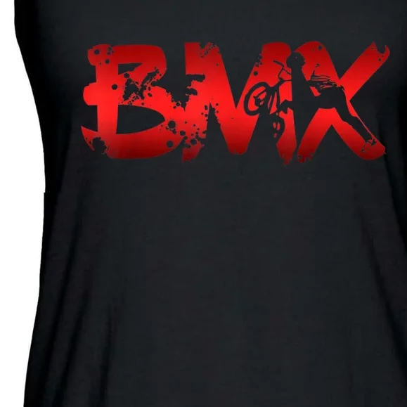 Distressed BMX Shirt For Men Women Kids & Bike Riders TShirt Ladies Essential Flowy Tank