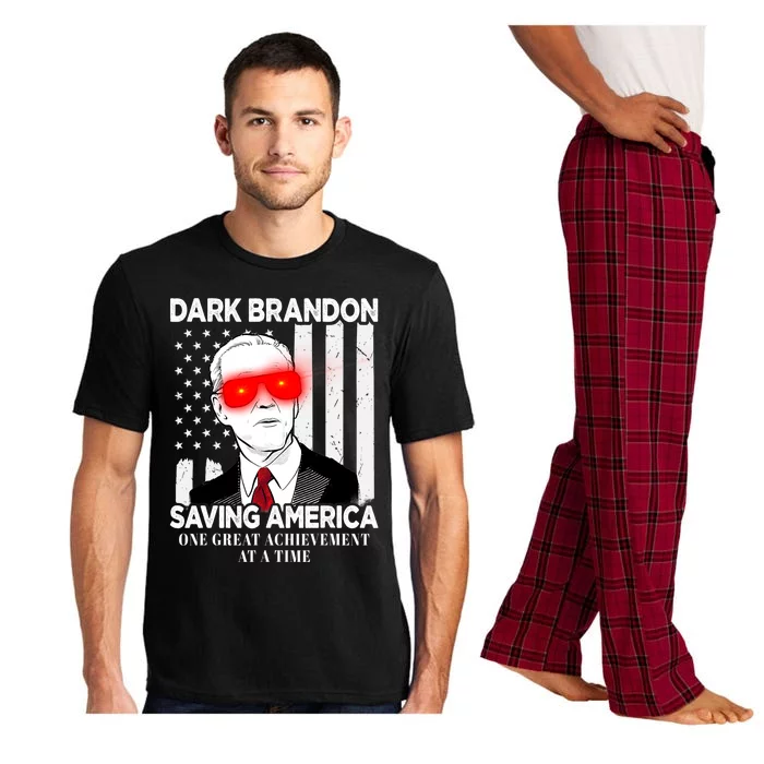 Dark Brandon Saving America Funny Biden Design Pajama Set