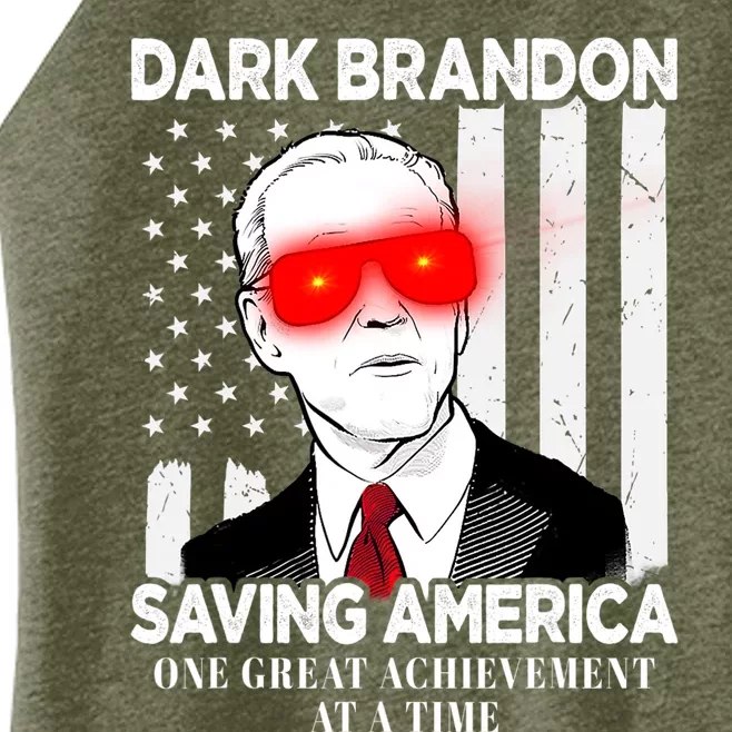 Dark Brandon Saving America Funny Biden Design Women’s Perfect Tri Rocker Tank