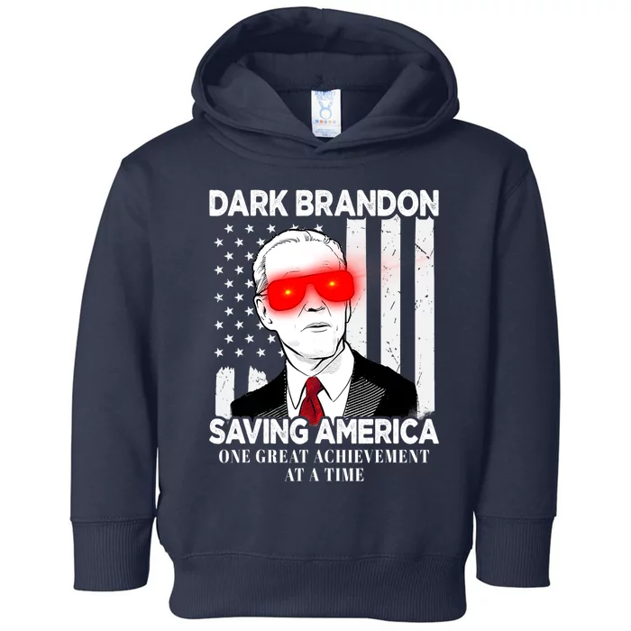 Dark Brandon Saving America Funny Biden Design Toddler Hoodie