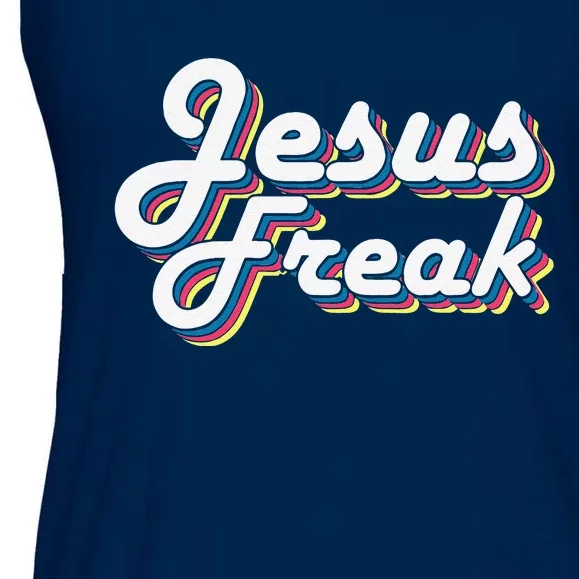 Devotional Bible Scripture Jesus Freak Christian Ladies Essential Flowy Tank