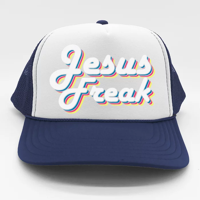 Devotional Bible Scripture Jesus Freak Christian Trucker Hat