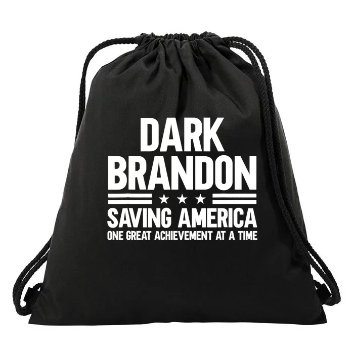 Dark Brandon Saving America Trending Drawstring Bag