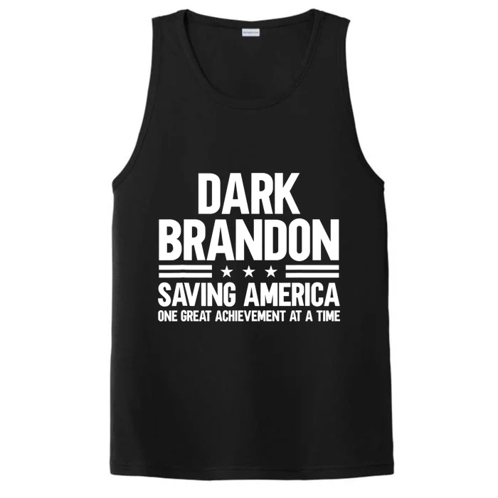 Dark Brandon Saving America Trending Performance Tank