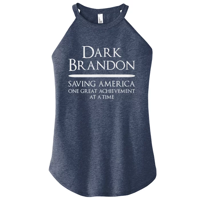 Dark Brandon Saving America Political Women’s Perfect Tri Rocker Tank